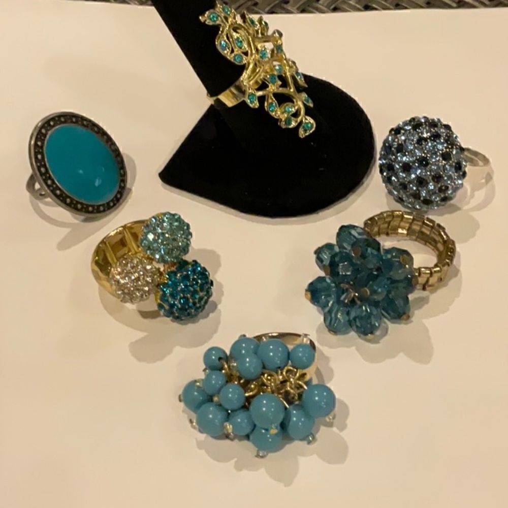 Set of 6 rings   - Picture 2 of 2